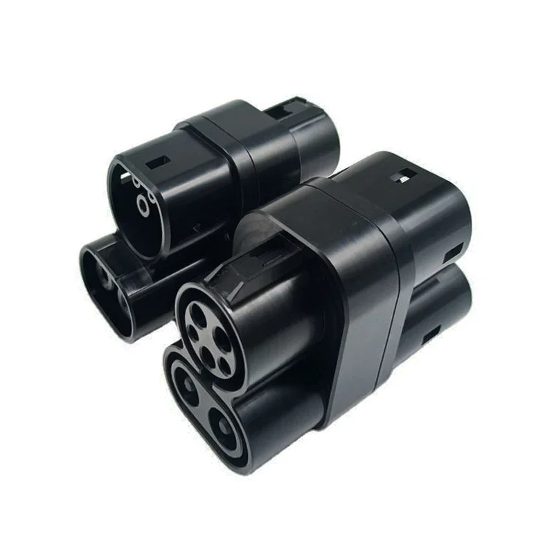 OLINK 300v-1000v 250kw 전기차 TPC DC 급속 EV 커넥터 CCS1에서 CCS2 어댑터 테슬라용 썸네일 2