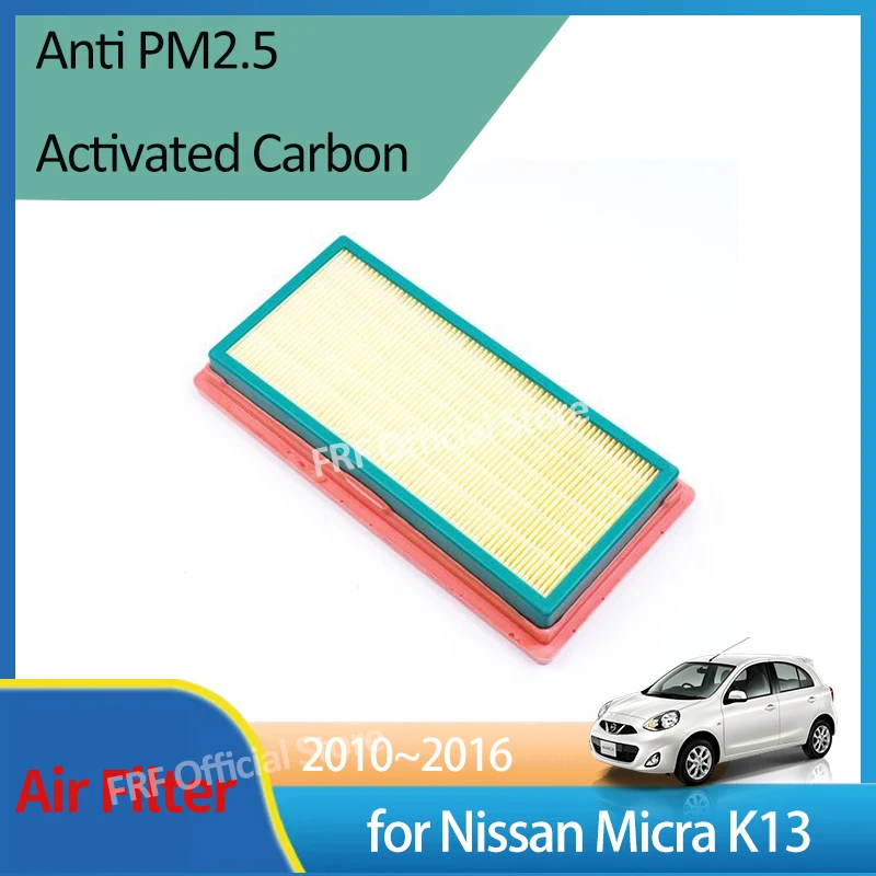 for Nissan Micra K13 March MK4 2010 2011 2012 2013 2014 2015 2016 16546-ED500 Air Filter Intake Engine Grid Accessories Parts