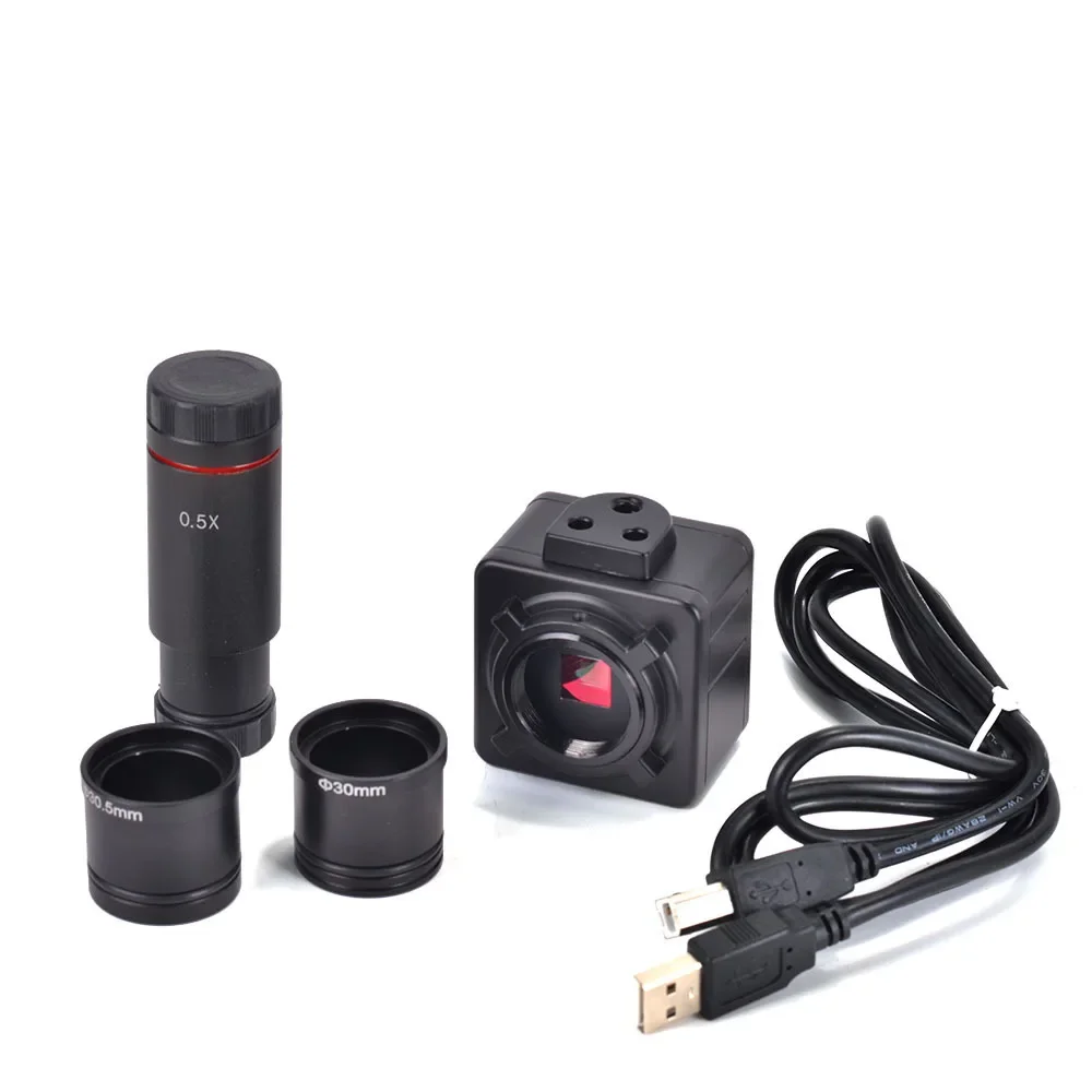 RoRuSElectronic Eyepiece Microscope Camera CCD Industrial Camera Biological Metallographic Camera Video Measurement