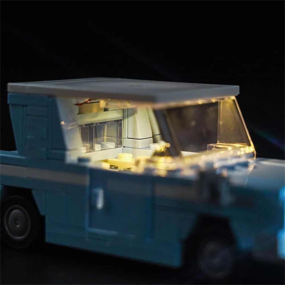 مجموعة الإضاءة لـ Lego Flying Ford Anglia 76424 لا تشمل مكعبات البناء (مجموعة إضاءة LED فقط)