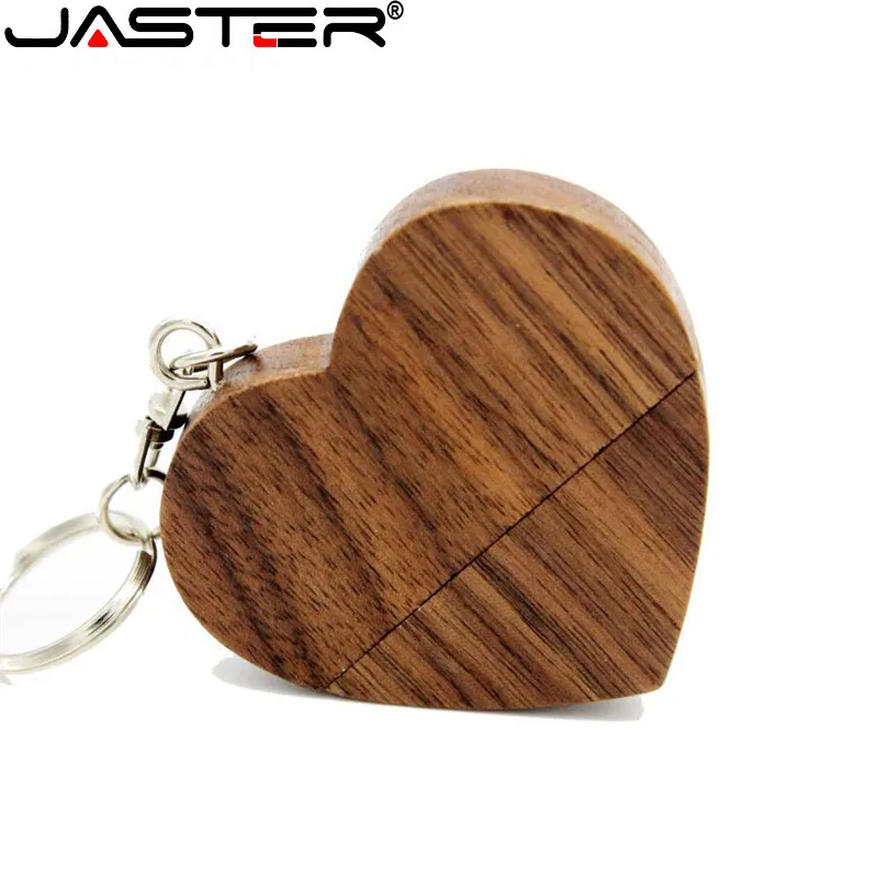 JASTER-최신 스타일 사랑 친환경 목재 4GB 8g 16g 32gb 64GB, 맞춤 제작 가능 목재 스타일