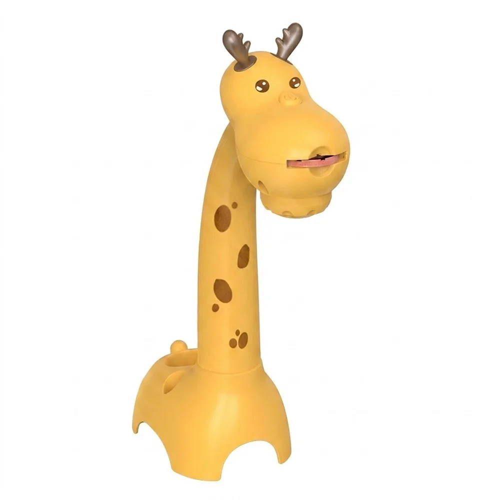 Cartoon Deer Dog Projection Drawing Multi-functional Yellow White Painting Drawing Plastic Learning Paint Activities