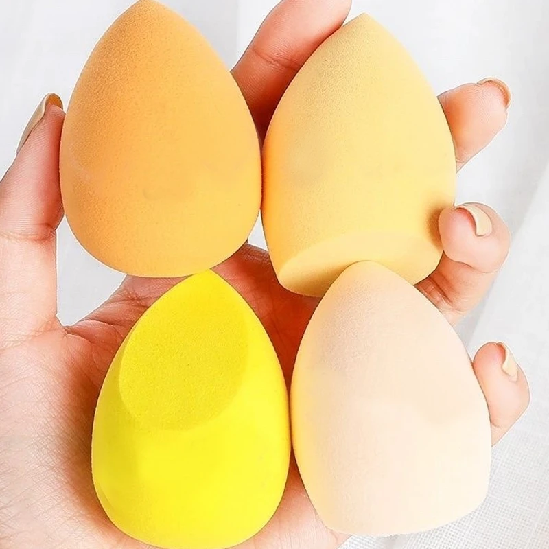 Esponja de belleza en polvo para base de huevos, esponja de maquillaje para uso en seco y húmedo, herramientas de huevos de belleza, aplicador de esponja cosmética profesional, 8/12 Uds.