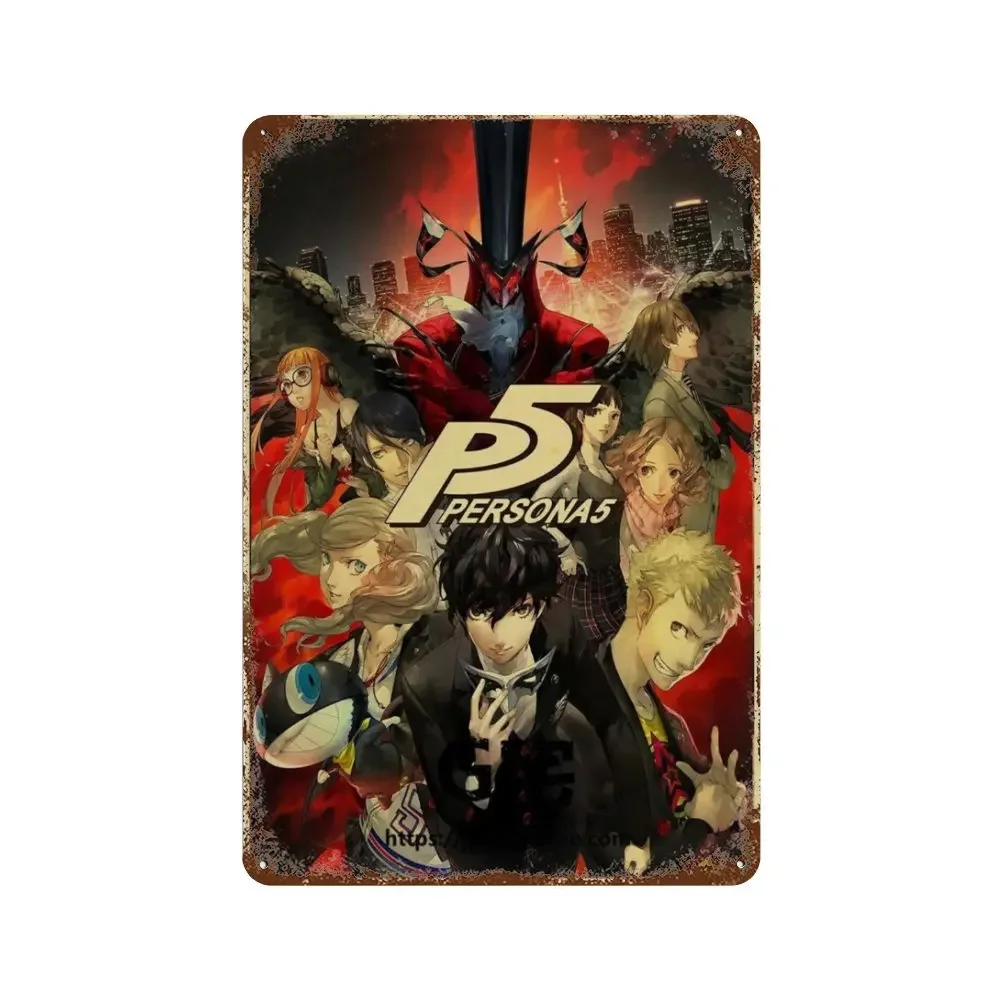 NONE Vintage Game Series Poster Metall Aluminium Zeichen Plakette Spiel Fans Sammlung Retro dekorative Platten Home Gaming Room Wand dekoration 7