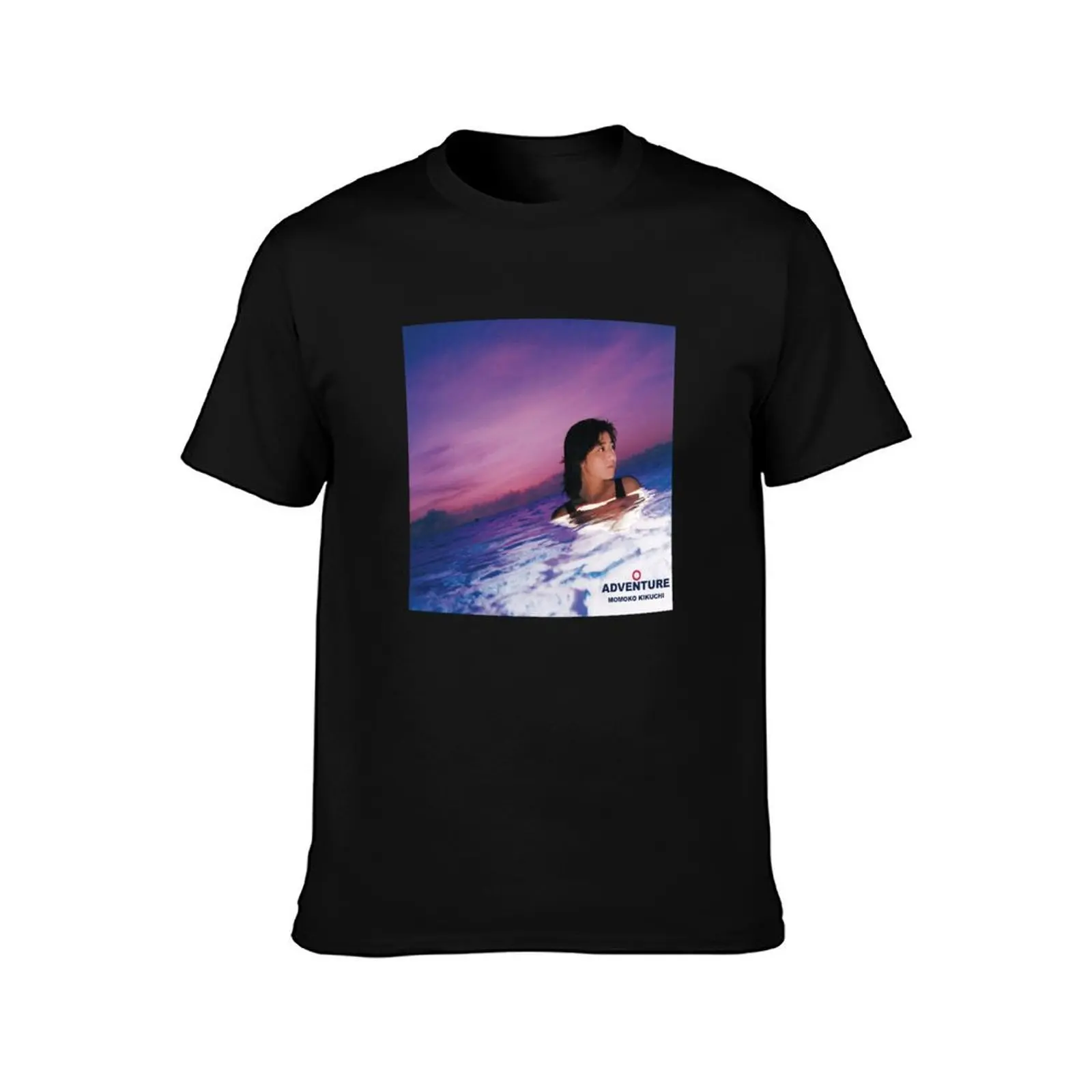 MOMOKO KIKUCHI - ADVENTURE T-Shirt Summer Casual Cotton Tee Oversized Streetwear Tops Vintage Graphic Print Unisex Men Women