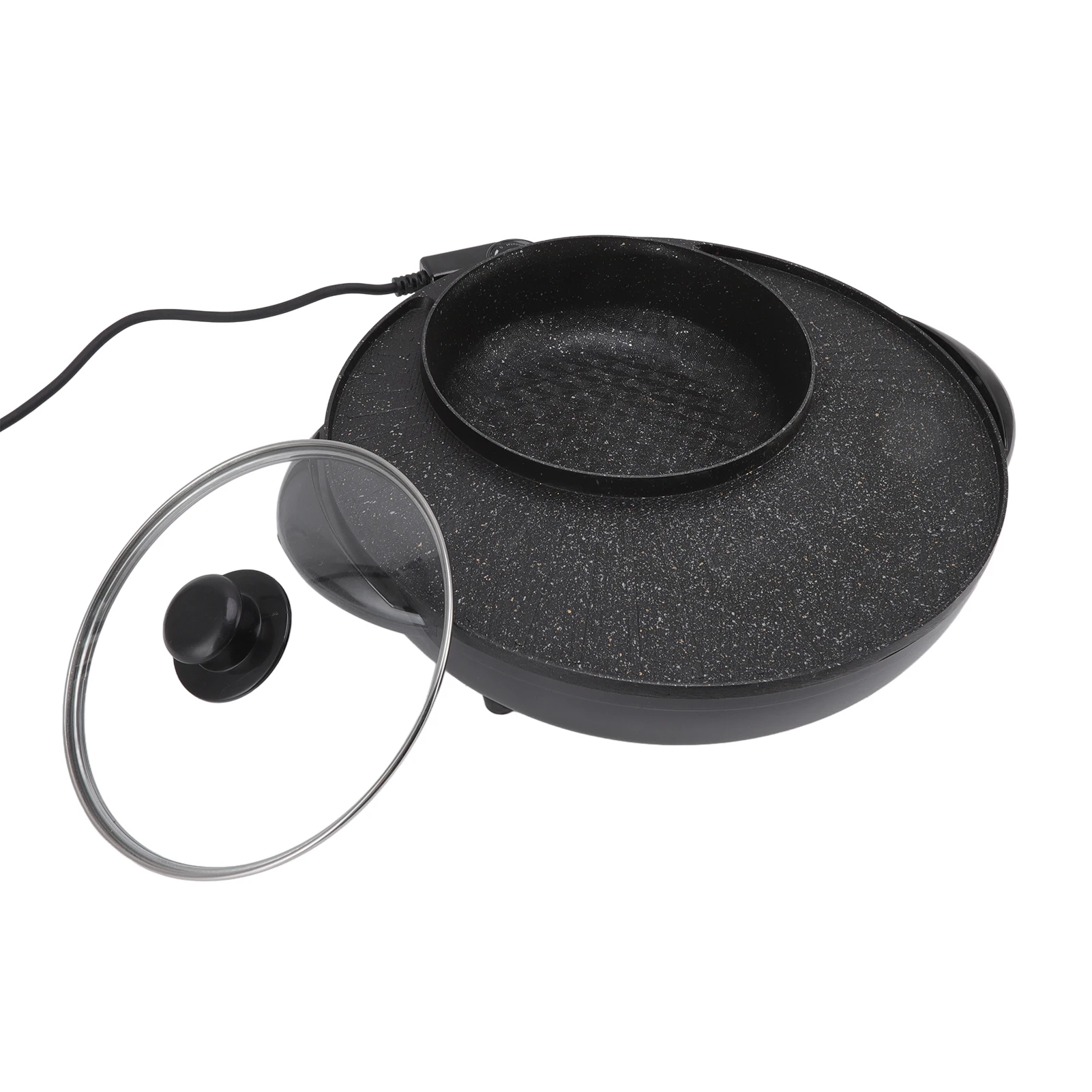 Parrilla olla caliente multifuncional, barbacoa, previene el sobrecalentamiento, palo para hervir, hogar, fiesta