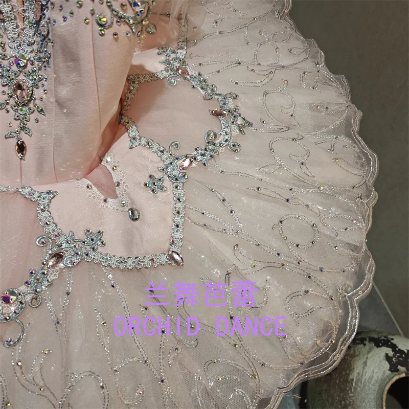 BT01563 vendita calda di alta qualità Design unico Bambini Ragazze Bambini Donne Abbigliamento da prestazione per adulti Costumi tutu di balletto rosa