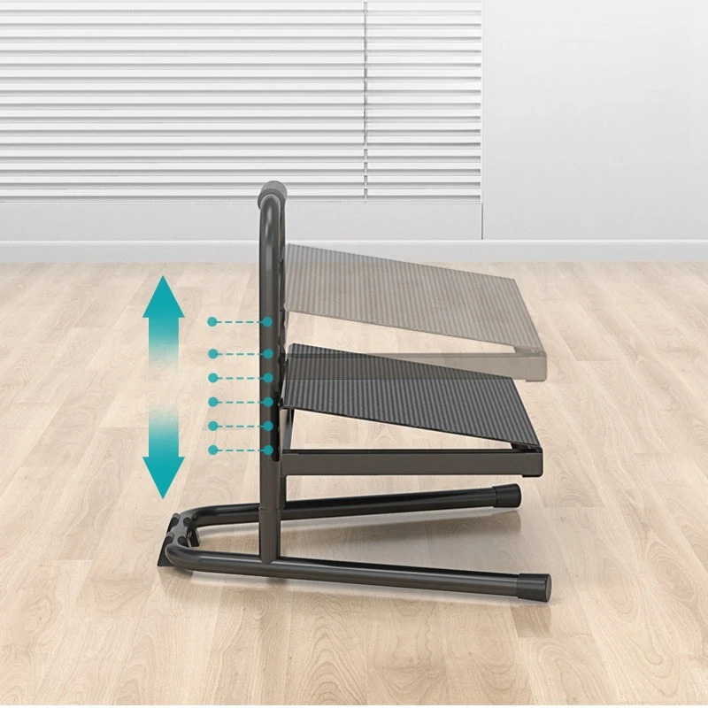 Height Adjustable Foot Rest Pedal Piano Footstool for Kids Pregnant Women Under Desk Storage Foot Stool Home Office Relaxing