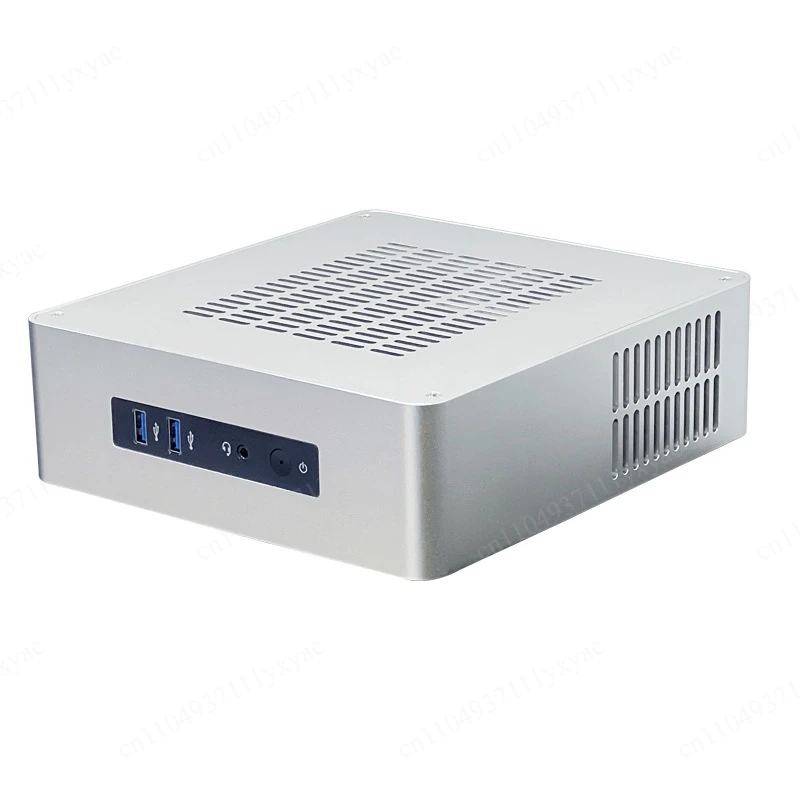 TA65 desktop mini industrial control aluminum computer case ITX main board external dc adapter HTPC