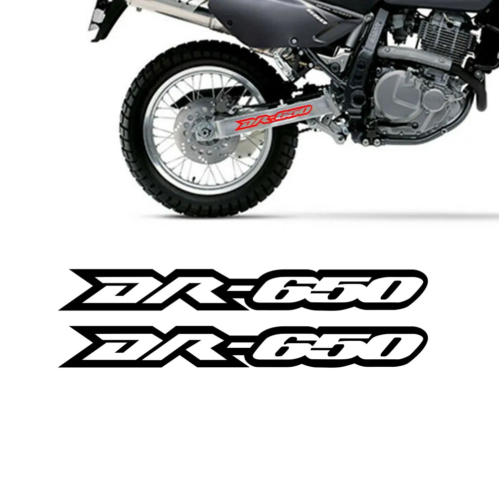 For Suzuki DR 650 DR 650S DR 650SE DR 650SER Swingarm Stickers Stripes Decals