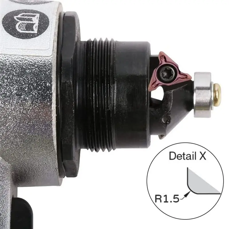 A04G-Mini Chamfering Machine, Pneumatic Beveling Machine For Inner Hole Deburring Linear,1/4 Inch Intake Connection Durable ,Set