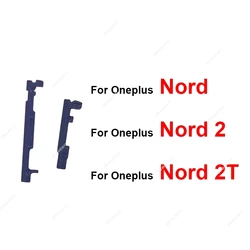 Power Volume Button Buckle For Oneplus Nord 2 Nord 2T 5G 7 Pro Volume Bracket Clip Power Volume Button Rubber Plug Repair Parts