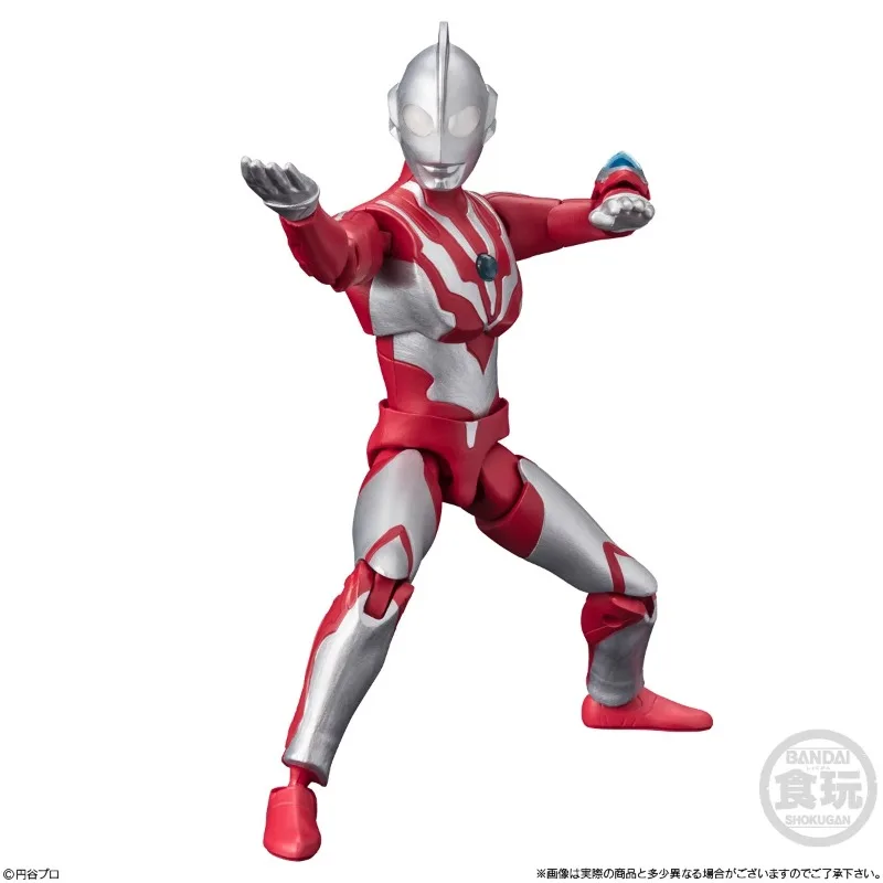 Bandai Original Shokugan Ultraman 9 Anime Figure Ribut Zero Jack Action Figure Toys for Boys Girls Kids Children Birthday Gifts