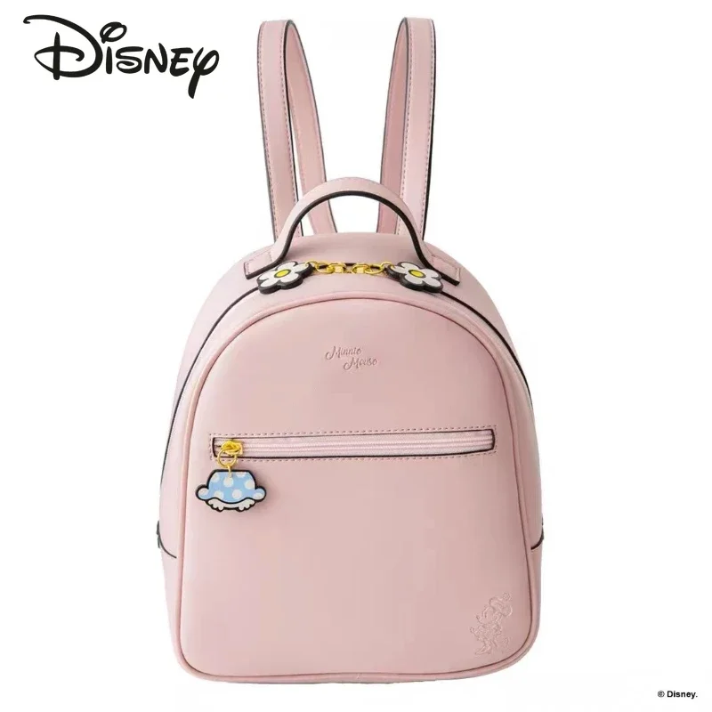 Disney Mickey New Mini Backpack Luxury Brand Original Women\'s Backpack Cartoon Cute Girls\' Schoolbag Fashion High Quality