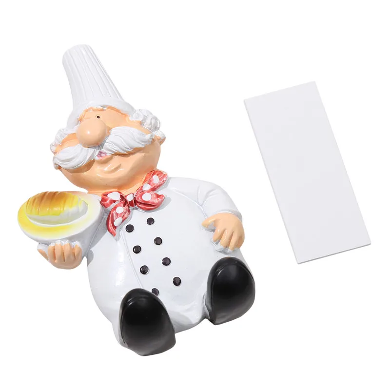 New Cartoon Chef Shaped Hook Powerful Adhesive Wall Key Holder Kitchen Bathroom Storage Door Clothes Coat Hat Hanger Towel Hooks