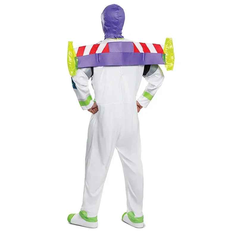 Anime Buzz Lightyear Cosplay Costumes Adult Men Women Fancy Jumpsuit Suit Halloween Carnival Role play Stage Performese Clothes