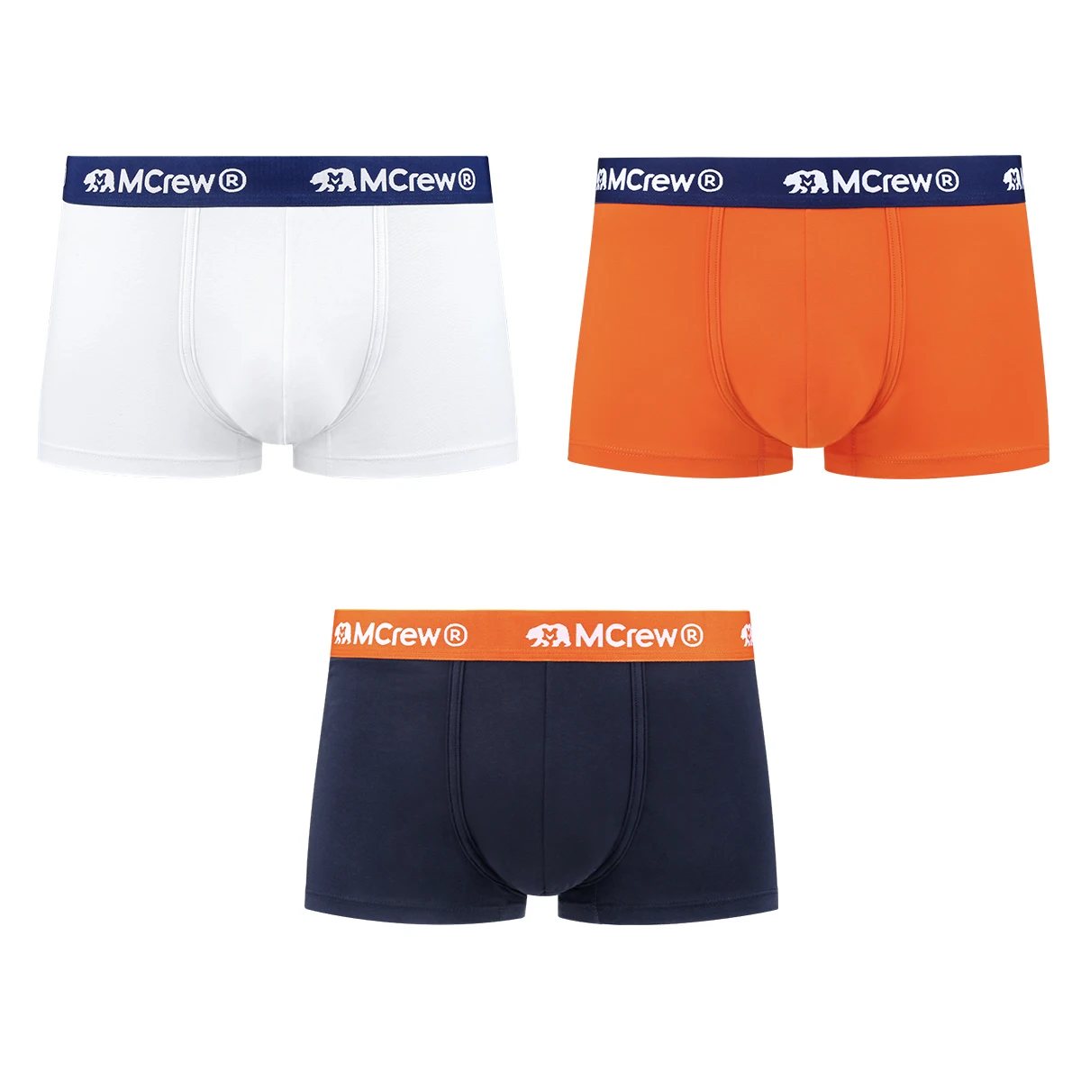 3 Pack/Lot California Bear Waistband Boxers Short, Men's Cute Bear Gay Cotton Underpants, Comfortable Cuecas M L XL 2XL 3XL 4XL