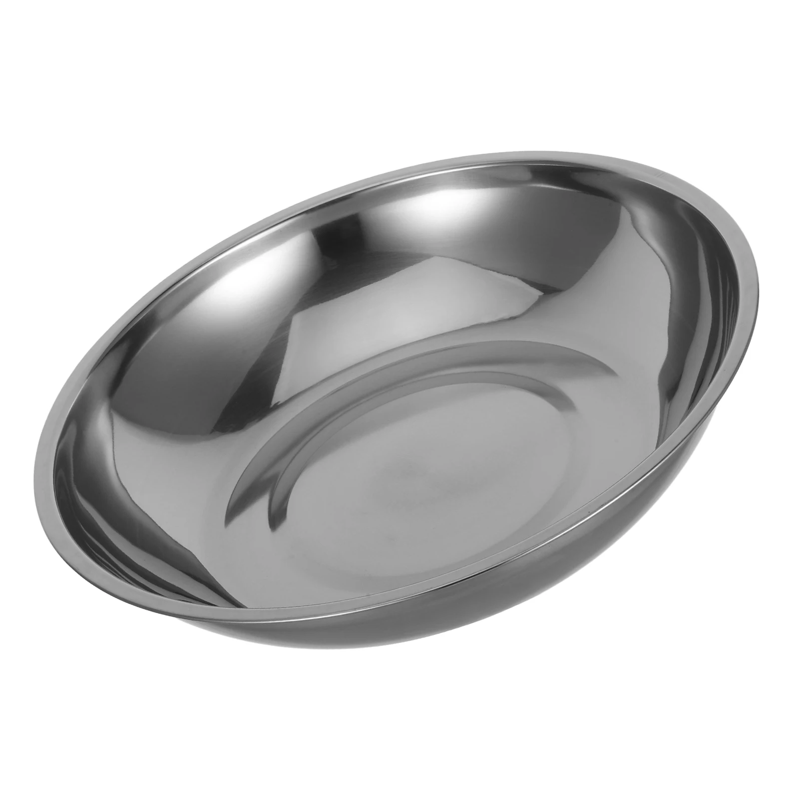 

25Cm Stainless Steel Scale Pan High Durability Weighing Tray for Digital Trinket Scale Precise Measuring Tool Household Use