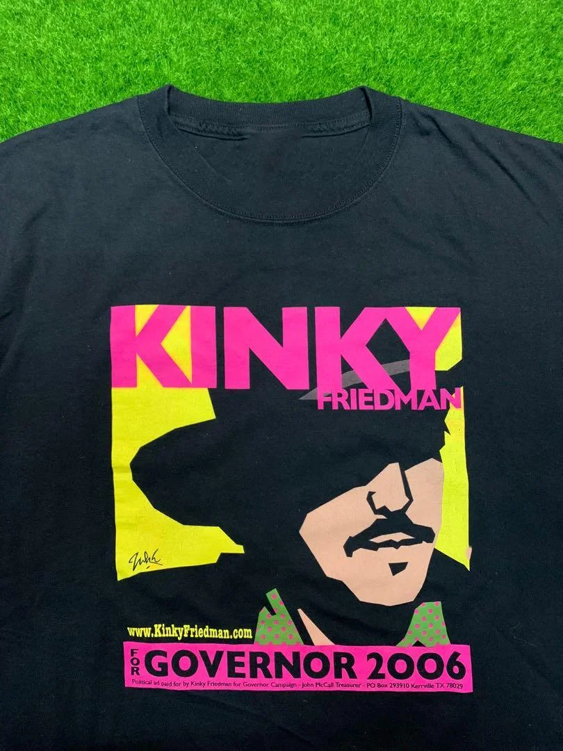 Kinky Friedman 2006 Gift For Fan All Size S to 5Xl T shirt GC2065