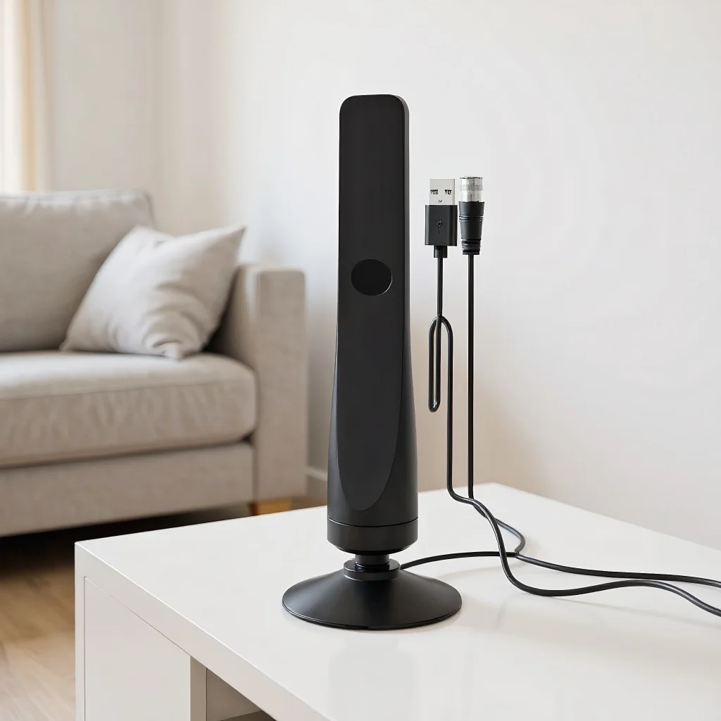 

4K 1080P Indoor HDTV Antenna - Smart Amplifier with Enhanced Signal Reception