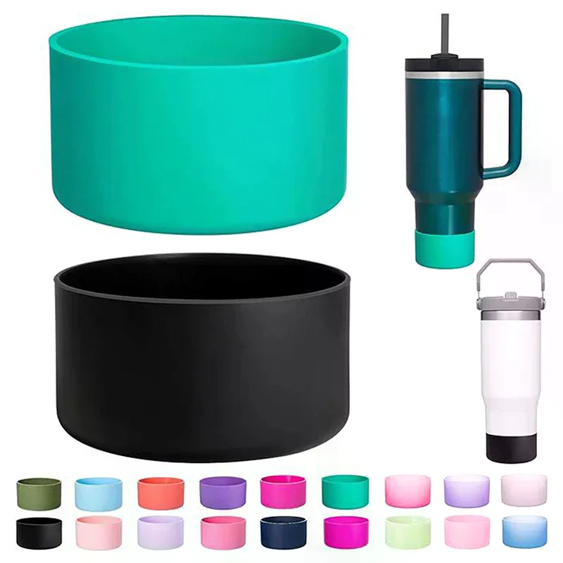 Boot For Water Bottle Anti-Slip Bottom Cover Bottom Protector Protective Bottom Base Coaster Flask 7.5cm/2.95in Silicone