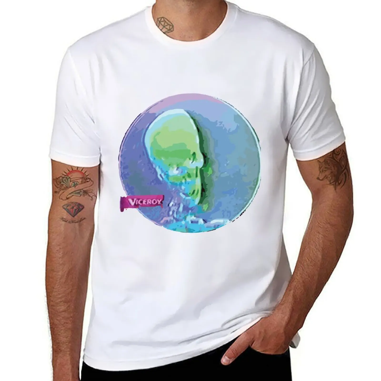 Camiseta Ode to Viceroy para hombre, camisetas gráficas para hombre, paquete de Camiseta de algodón