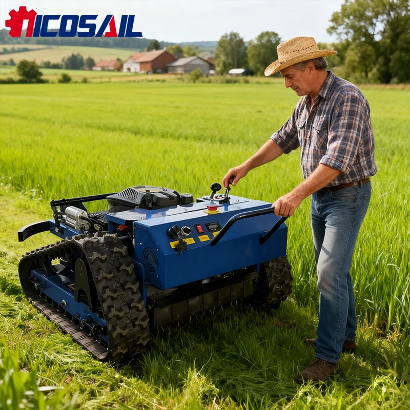 The most affordable all terrain  powered lawn mower in the export market with customized colors