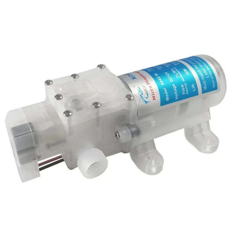 

Food Grade 12V 80W food grade liquor filling diaphragm pump electric Self suction booster