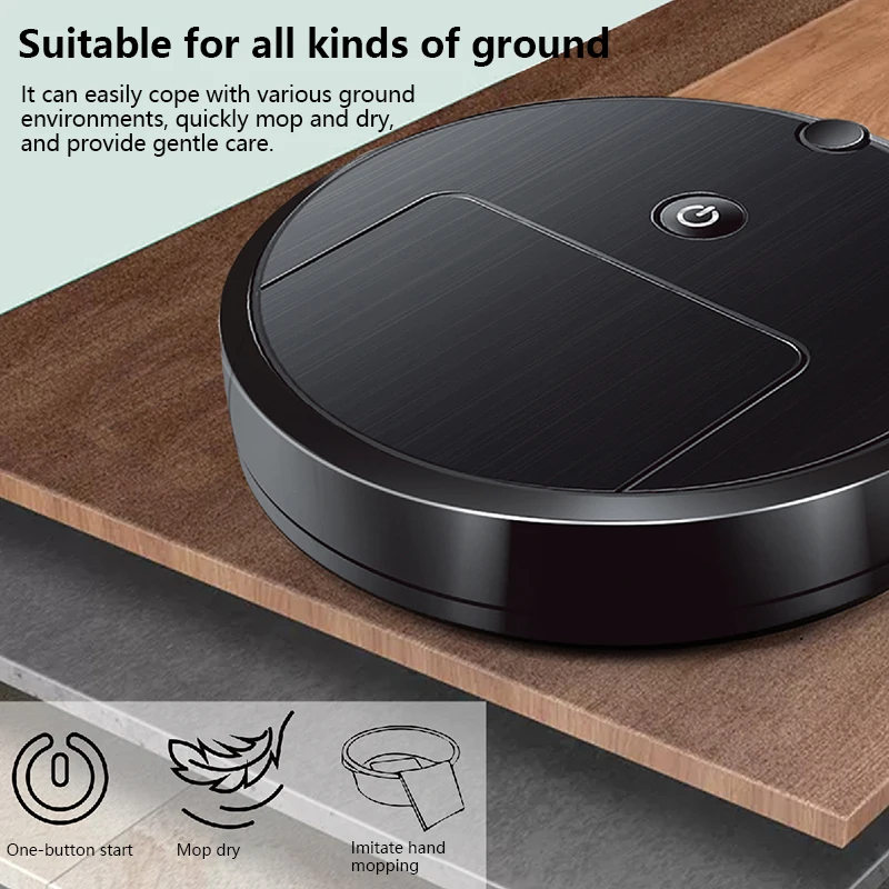 Xiaomi Multifunktionaler ultradünner intelligenter Kehrroboter, USB-Aufladung, vollautomatische Reinigungsmaschine, faule Wischmaschine, Neu