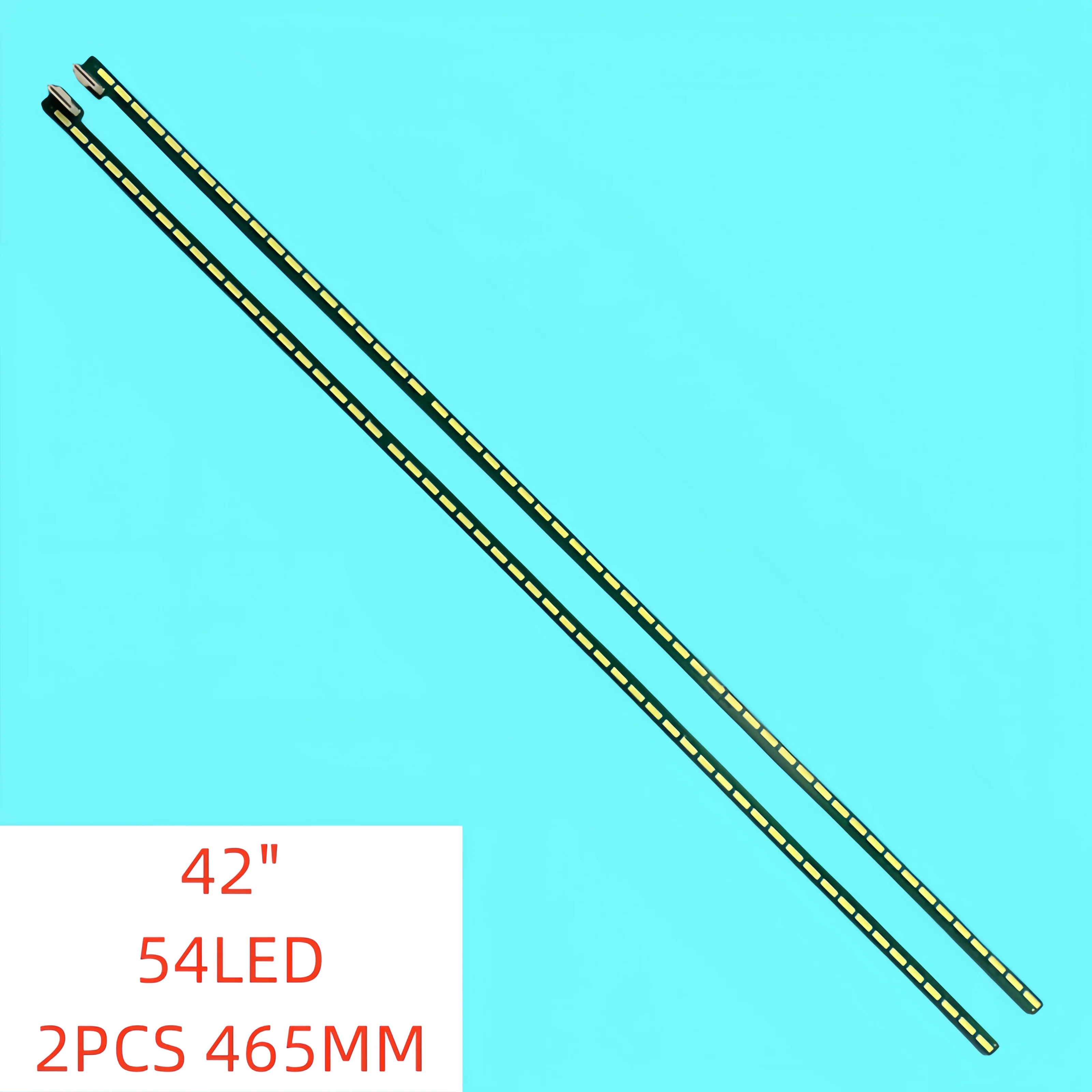 

2pcs/set 54LED New LED Backlight Strip for Skyworth 42E750A light bar 42" ART TV REV 0.6 1 L-TYPE 6920L-0001C