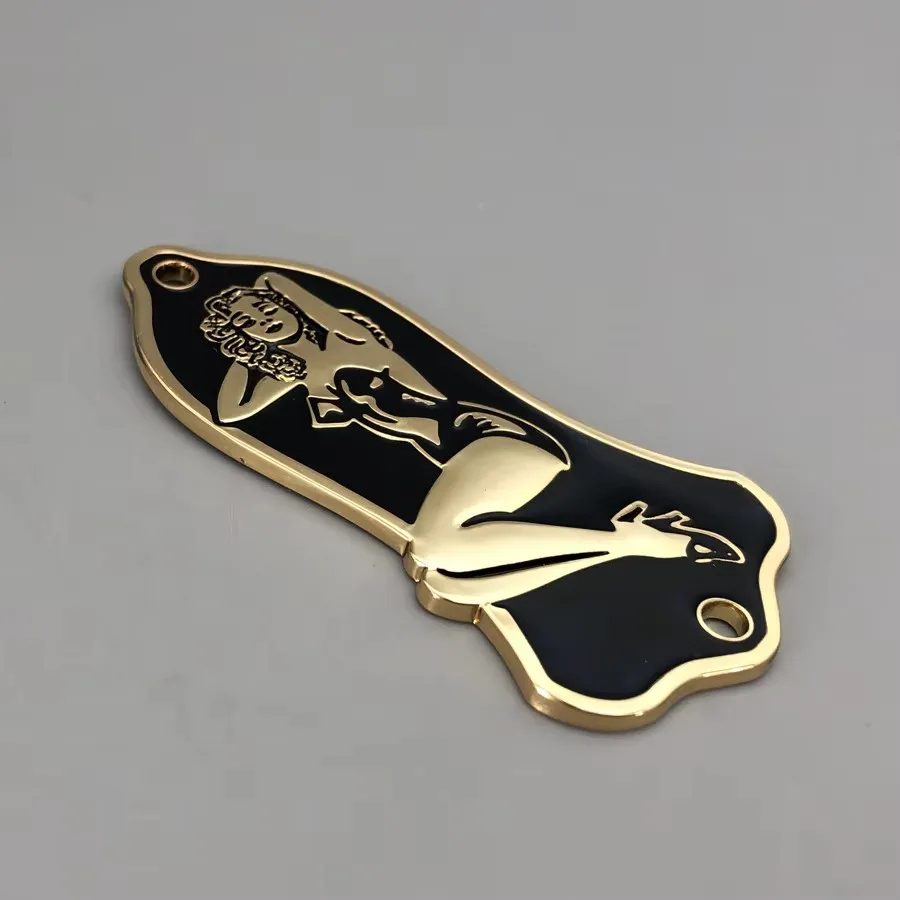 Truss Rod Metal Cover voor Gibson Lespaul Gitaar Goed Gitaaraccessoires Goud