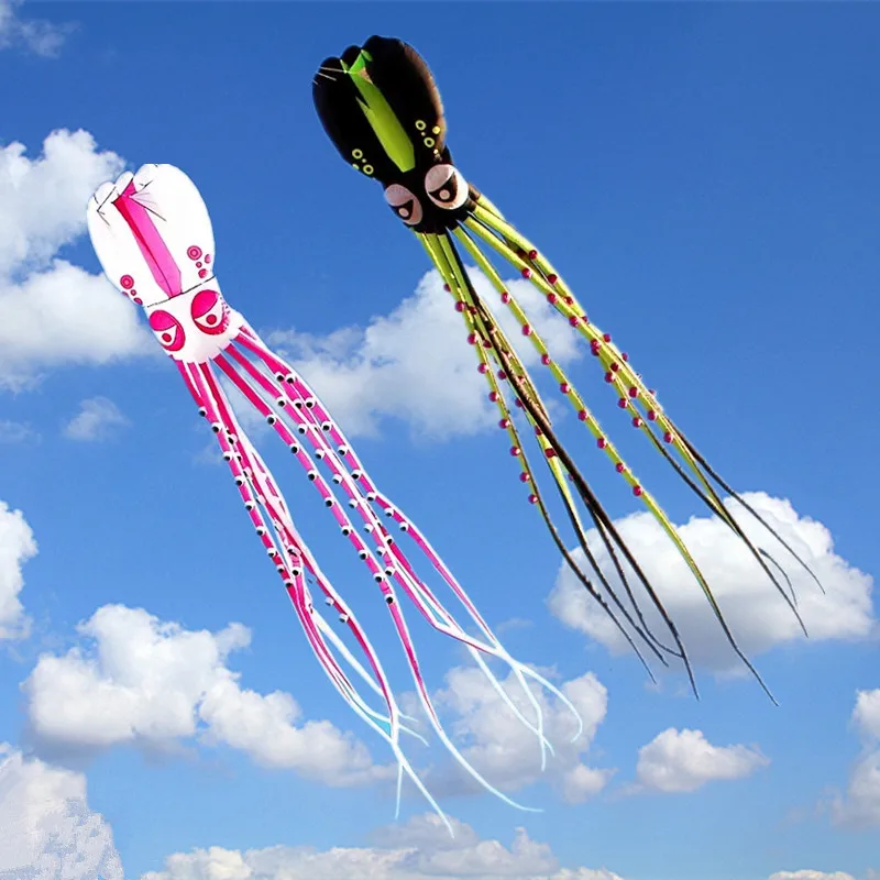 18m octopus vliegers voor volwassenen vliegers tonen zachte vliegers lijn professionele windvliegers fabriek opblaasbaar speelgoed grote vliegers ripstop nylon