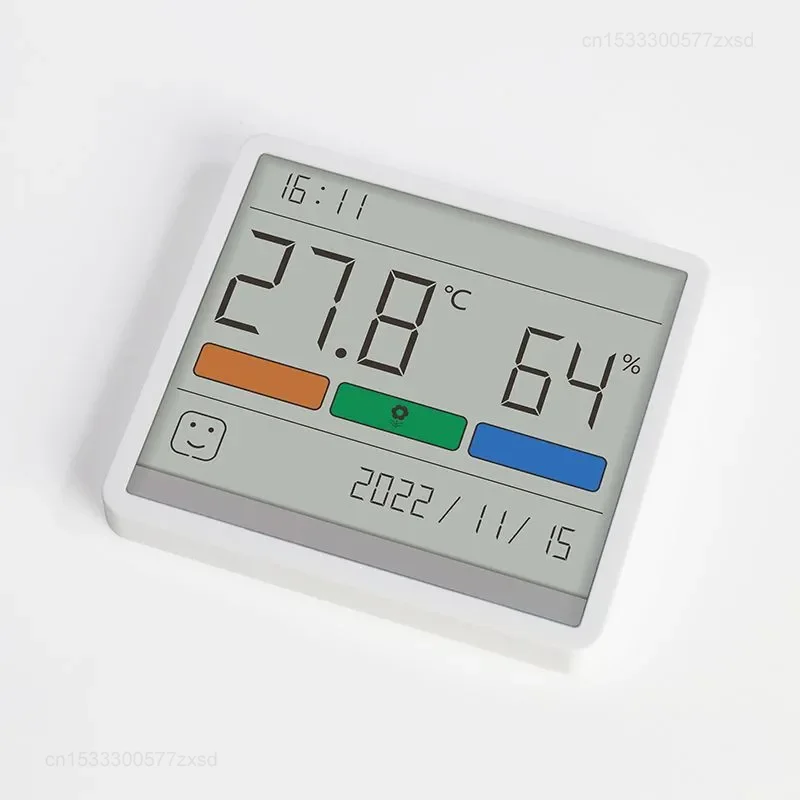 Imagem -05 - Xiaomi-termômetro Eletrônico e Higrômetro Estação Meteorológica para Casa Interior Alta Precisão com Relógio de Mesa Controlador de Temperatura