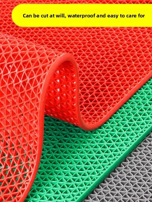 

Batoom Kitchen Anti-Slip Mat Hollow out Foot Pad Toilet ower Net Eye Floor Pad Corridor Entrance l Home Decor Rug