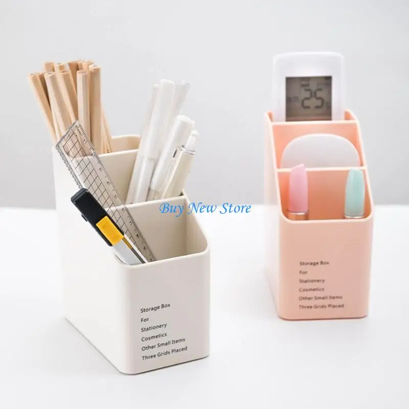 

20CE Practical Large Capacity Pen Holder Pencil Cup Storage Desk Makeup Brush Holder Color for Girls Boys Kids