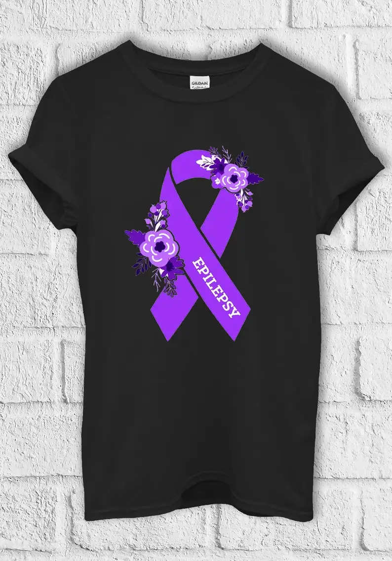 Epilepsy Awareness Day T shirt Baseball Pullover Men Women Unisex Baggy Boyfriend 3302