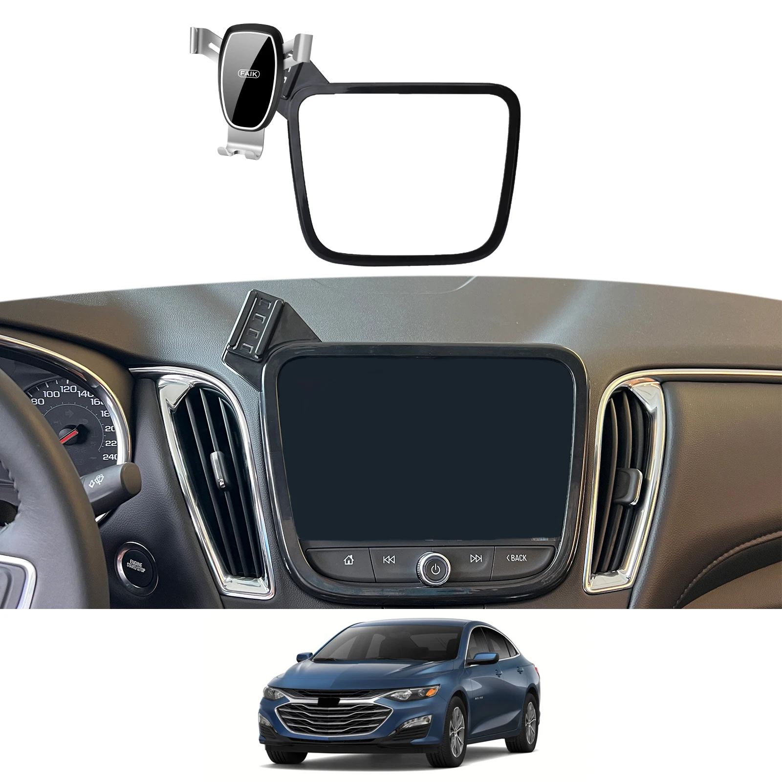 

Car Phone Holder for Chevrolet Malibu 2016~2023 GPS Bracket Navigation Stand Auto Accessories