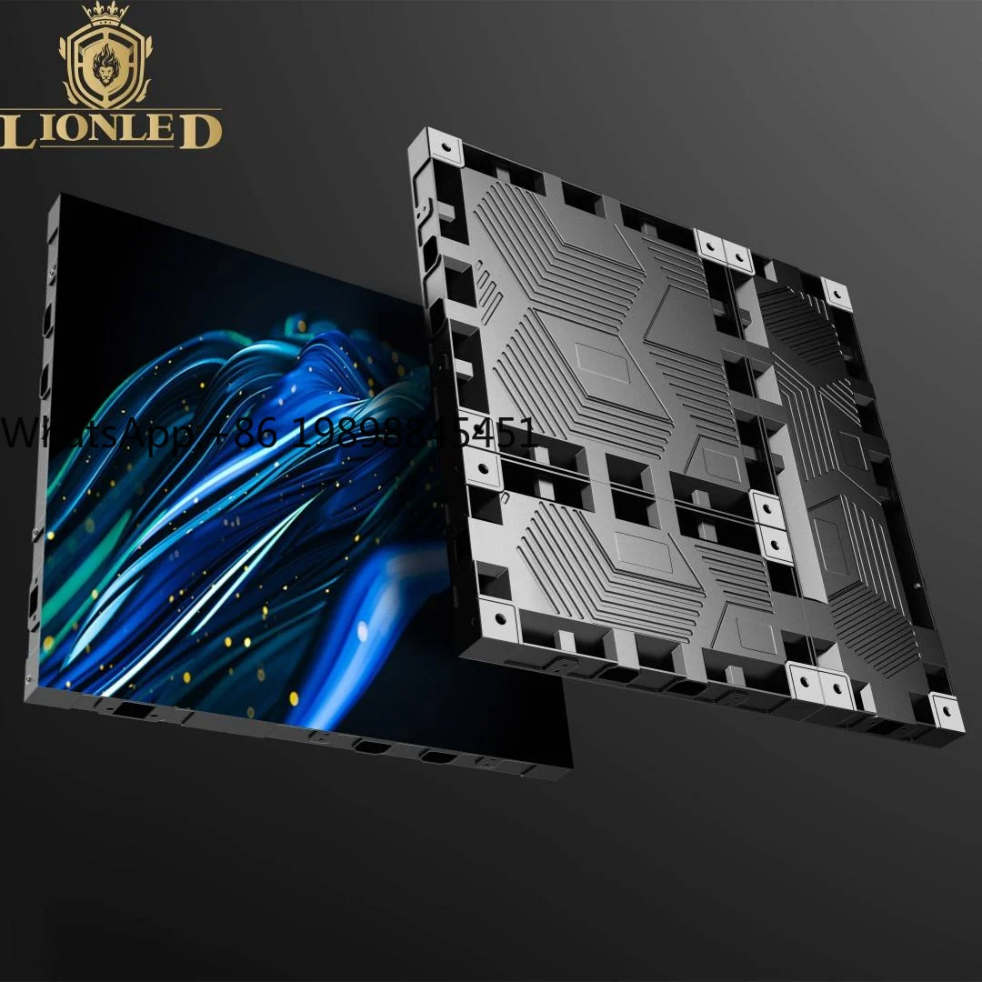 وحدة شاشة LED موفرة للطاقة P2.5 P3 P4 مع تعديل السطوع التلقائي للإشارات الرقمية #1