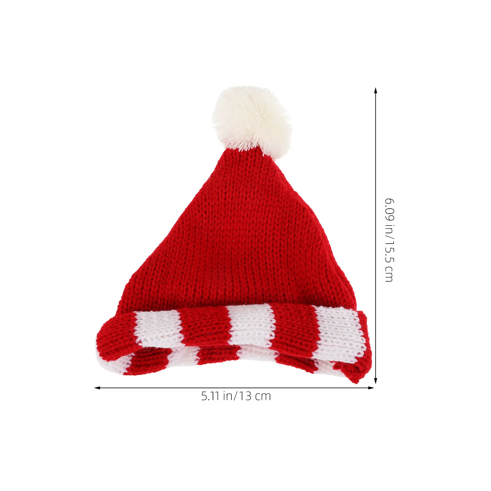 Mini chapeaux en fil de laine pour tricoter de petits chapeaux, matériel de bricolage, cadeau de fête, décoration festive, chaîne de pull