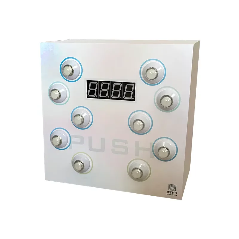 Интерактивная сенсорная коробка для обучения реакции, настраиваемая установка для разминки, игровое устройство для выбранных мероприятий