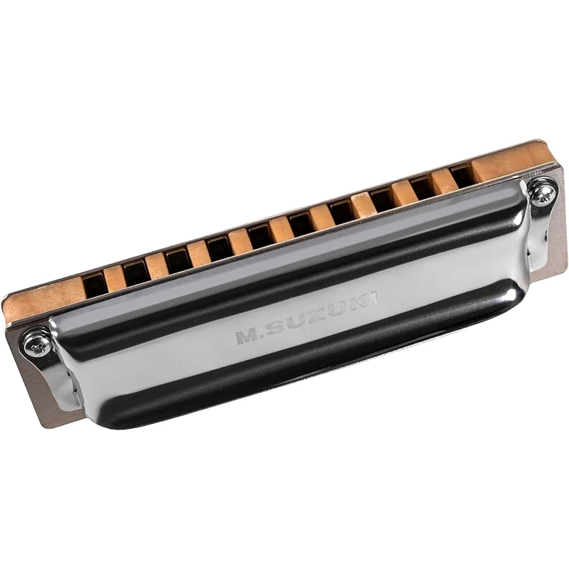 Suzuki 10 Holes Diatonic Harmonica Blues Harp Professionals Armonica M-20 ManJi Ultimate Standard Model Mouth Organ Low Key C F