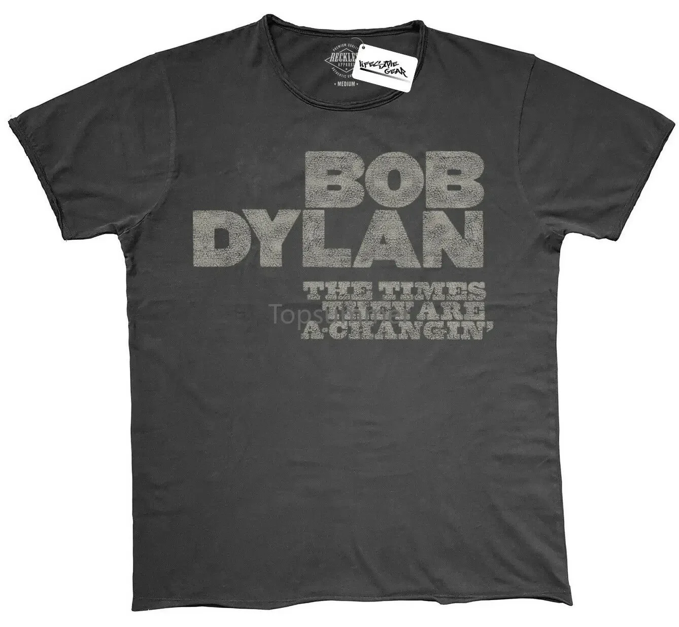 Bob Dylan Times T-Shirt im Vintage-Look, neu und offiziell!