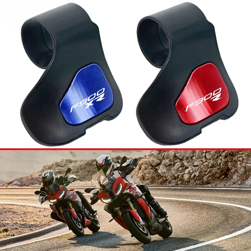 For BMW F900R F900XR 2020-2023 F 900 XR R Universal Motorcycle CNC Accessories Booster Handle Grip Assistant Clip Labor Saver
