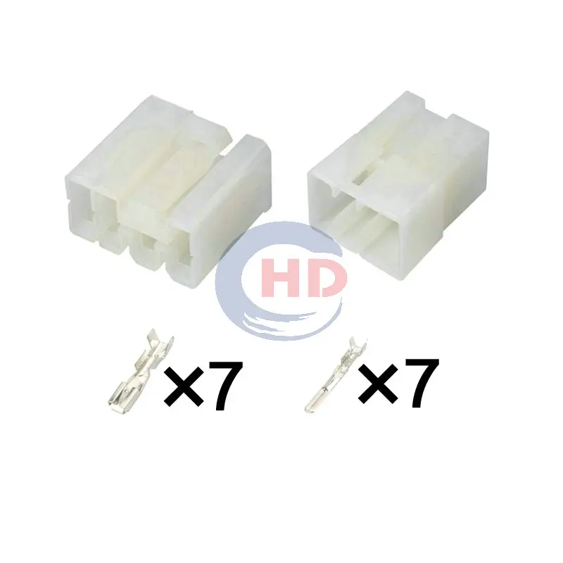 

1-20 sets 7Pin Headlight & Fog Light Wiper Washer Plug HD072-3-11 HD072-3-21