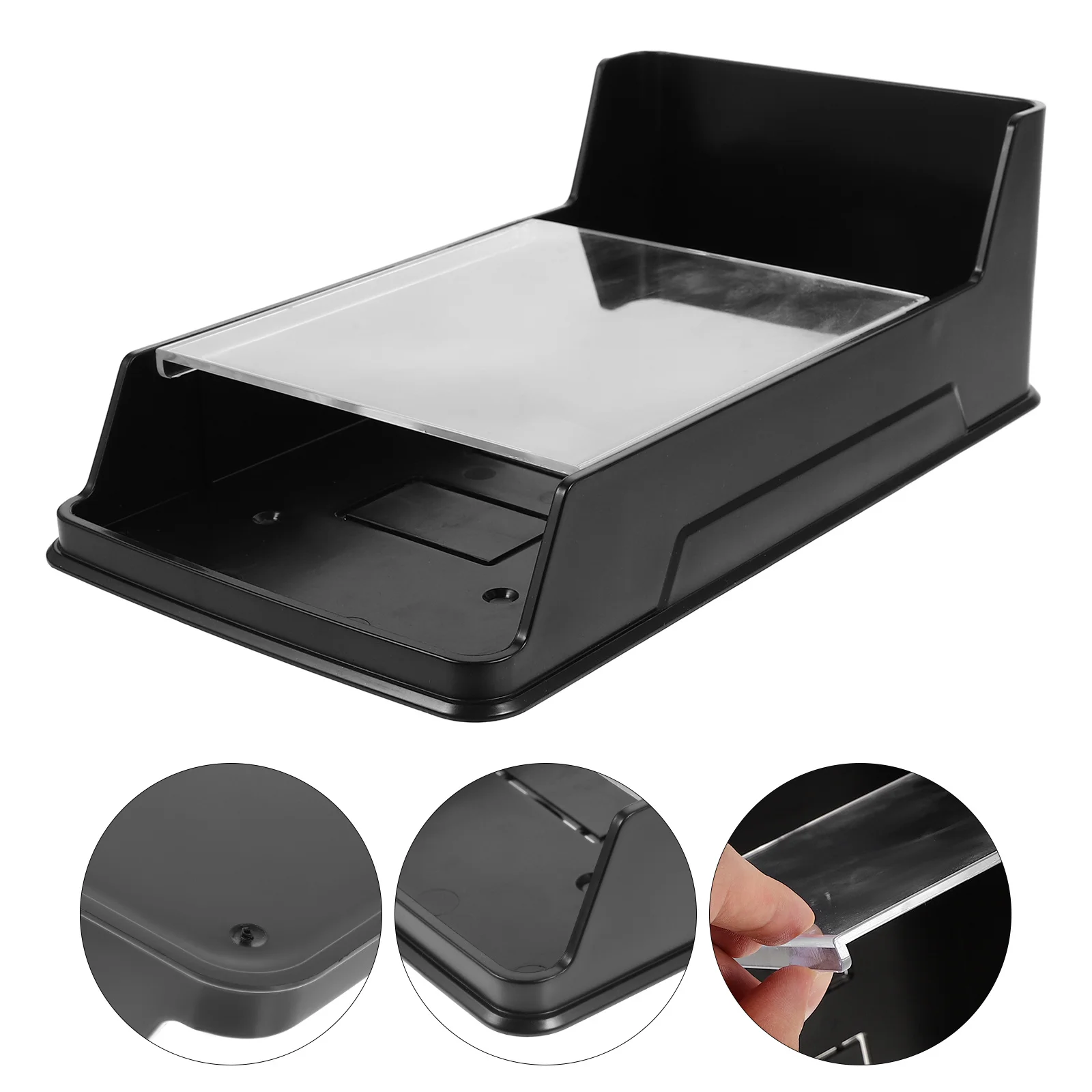 Plastic Doorbell Cover Waterproof Protective Shell for Control Machine Attendance Device Rainproof Sunproof