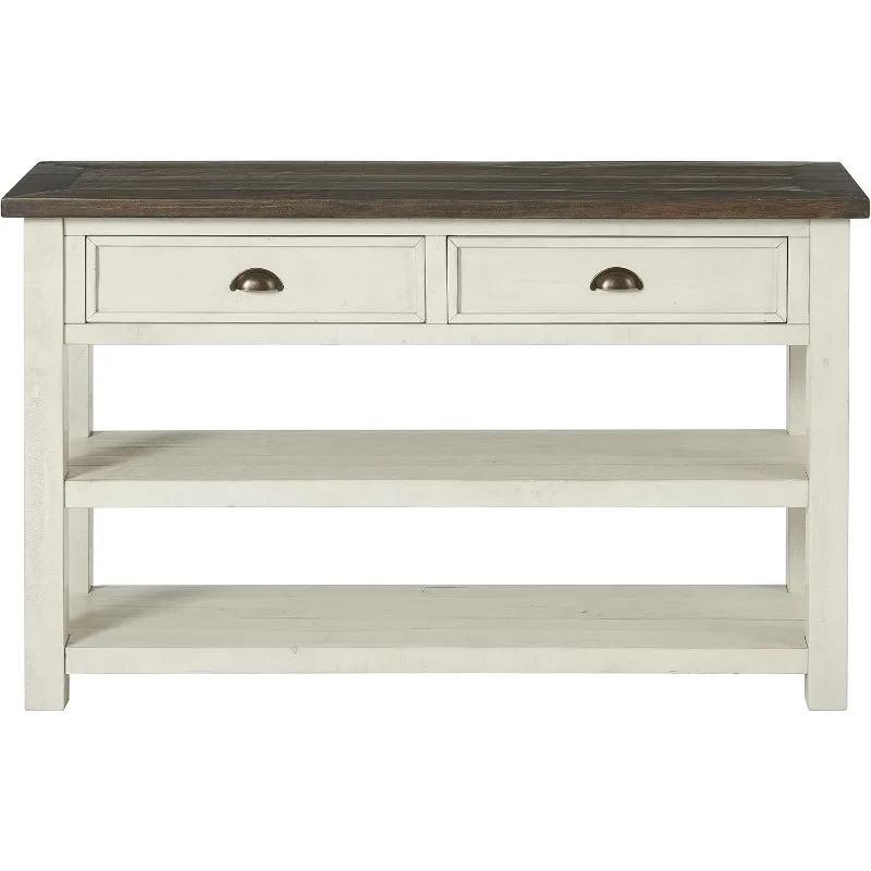 The console/sofa table with drawers provides ample storage space and is easy to assemble