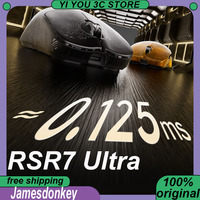 Jamesdonkey RSR7 Ultra Lightweight Mouse Carbon Fiber Wireless Tri-mode PAW3950 8K 0.125ms Low Delay PC Gaming Mice RSR7S