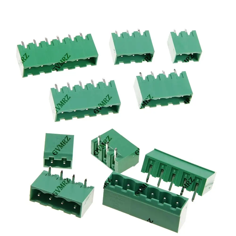 5PCS 7 8 9 10 12 PIN KF2EDG Plug-in Seal PCB Plug-in Terminal Block 5.08mm Male Header Wire Connector 2EDG 2 3 4 5 6 PIN