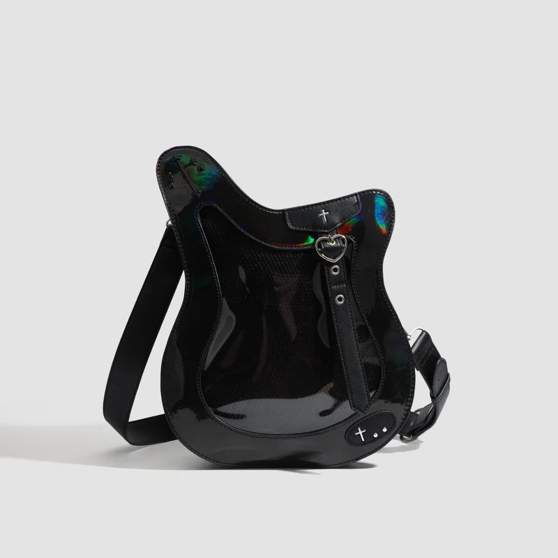 

Сумка Ita для гитары, модные популярные прозрачные сумки через плечо Harajuku для девочек, летняя сумка через плечо 1920 года, дизайн Bolsa сумка