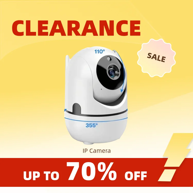 Clearance_Wi-Fi Home Security Camera, Indoor Security Camera, Only 2.4G Two-Way Talk, Motion Alert,Download the Tinosec APP_Cont